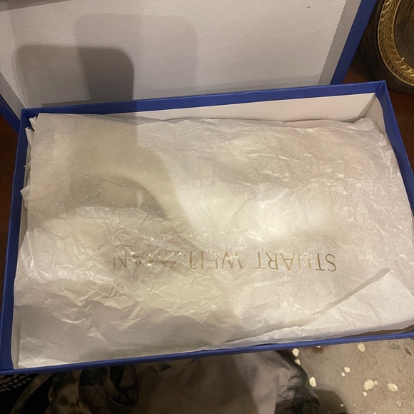 Stuart Weitzman Pearlita 50 Block Slingback, size 9.5 wide - Picture 6 of 10